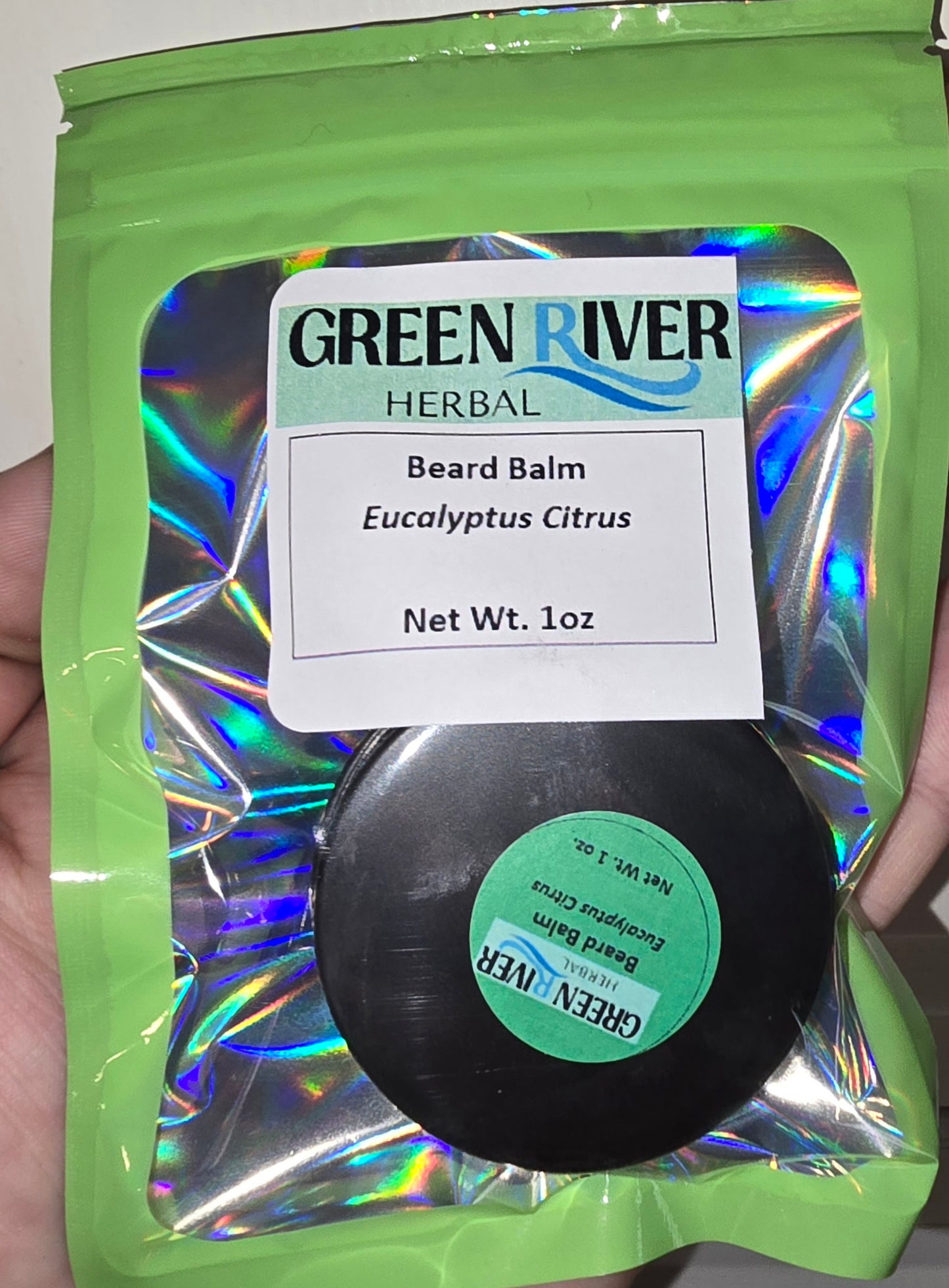 Beard Balm: Eucalyptus Citrus. 1 Oz